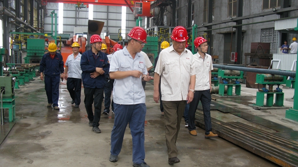 （9）2017年8月21日，集團公司董事長(cháng)、總經(jīng)理李玉田來(lái)公司視察_副本